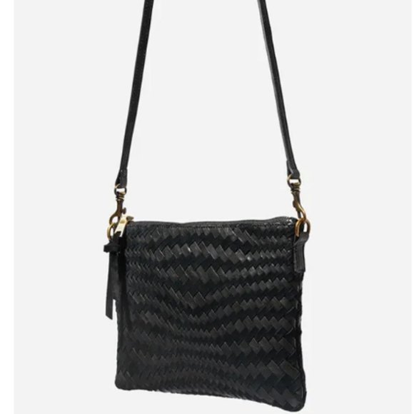 Johnny Was Woven Leather Crossbody - Picture 4 of 11